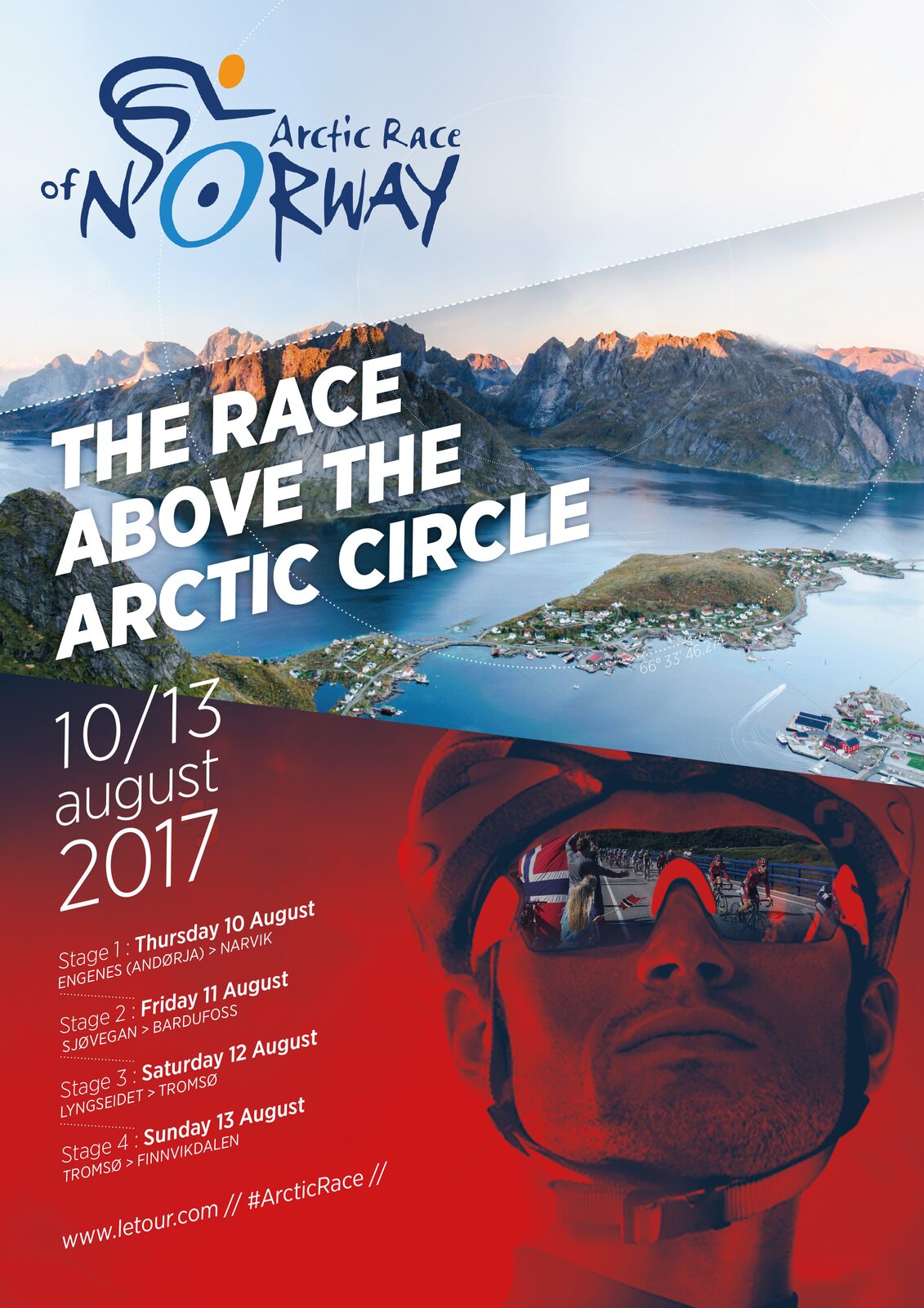 Affiche Arctic Race of Norway