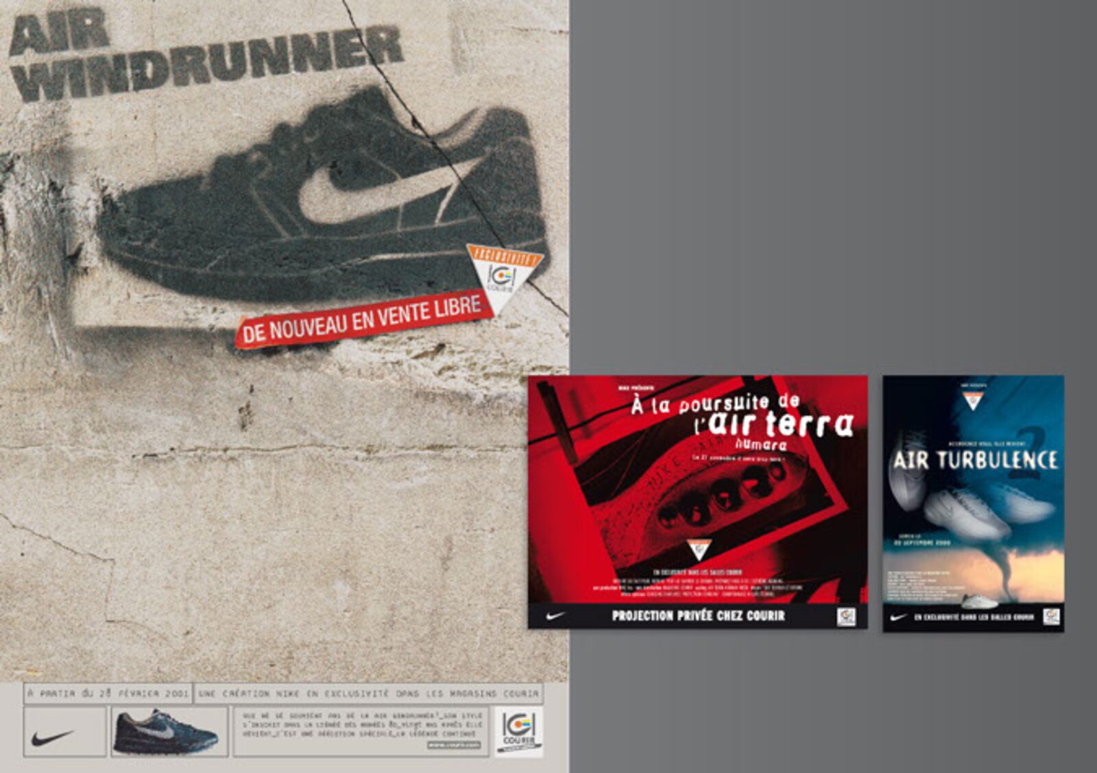 Campagne produit Nike Air Windrunner