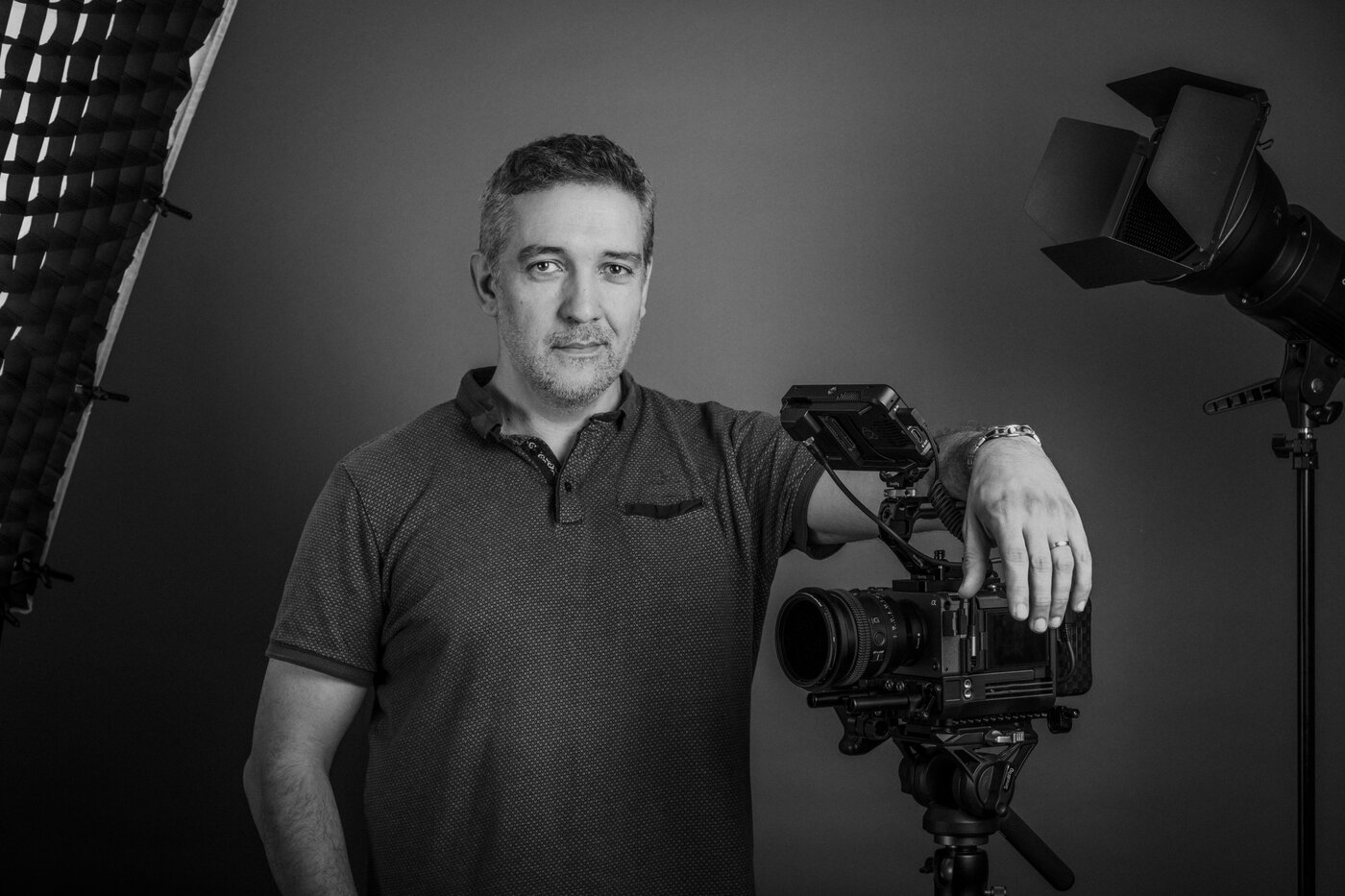 Portrait studio d'Ernesto Teixeira