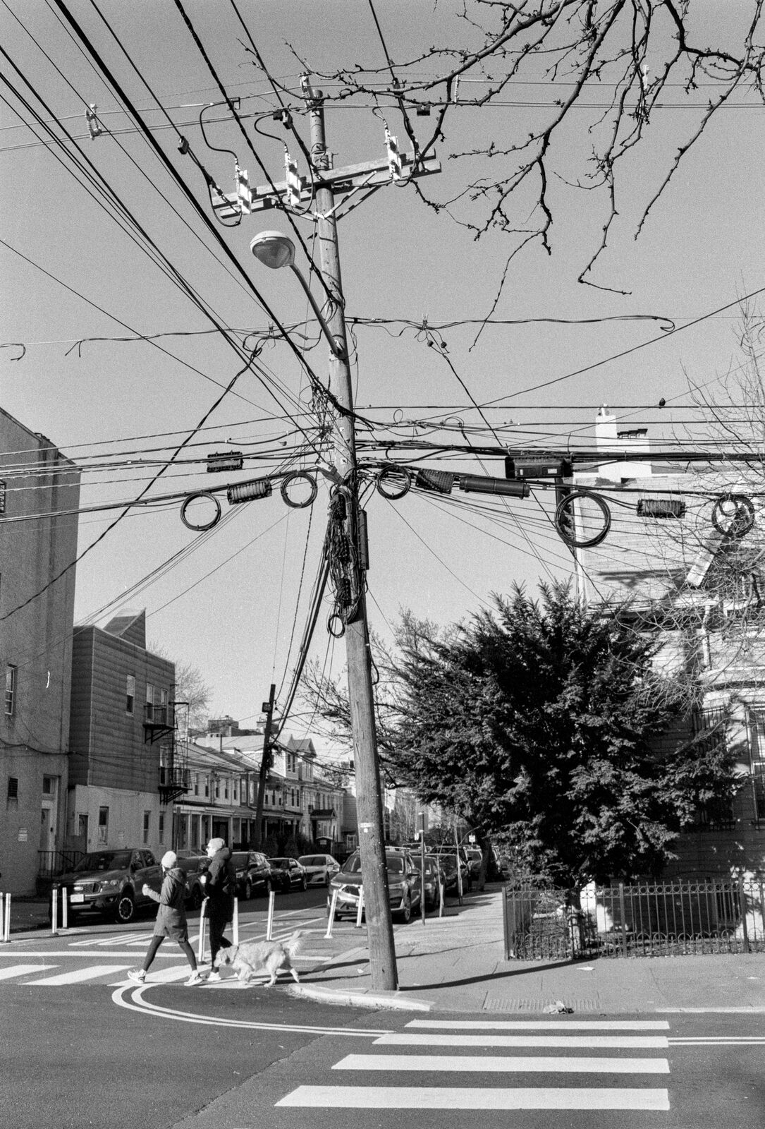 Photographie de rue en noir et blanc, New York