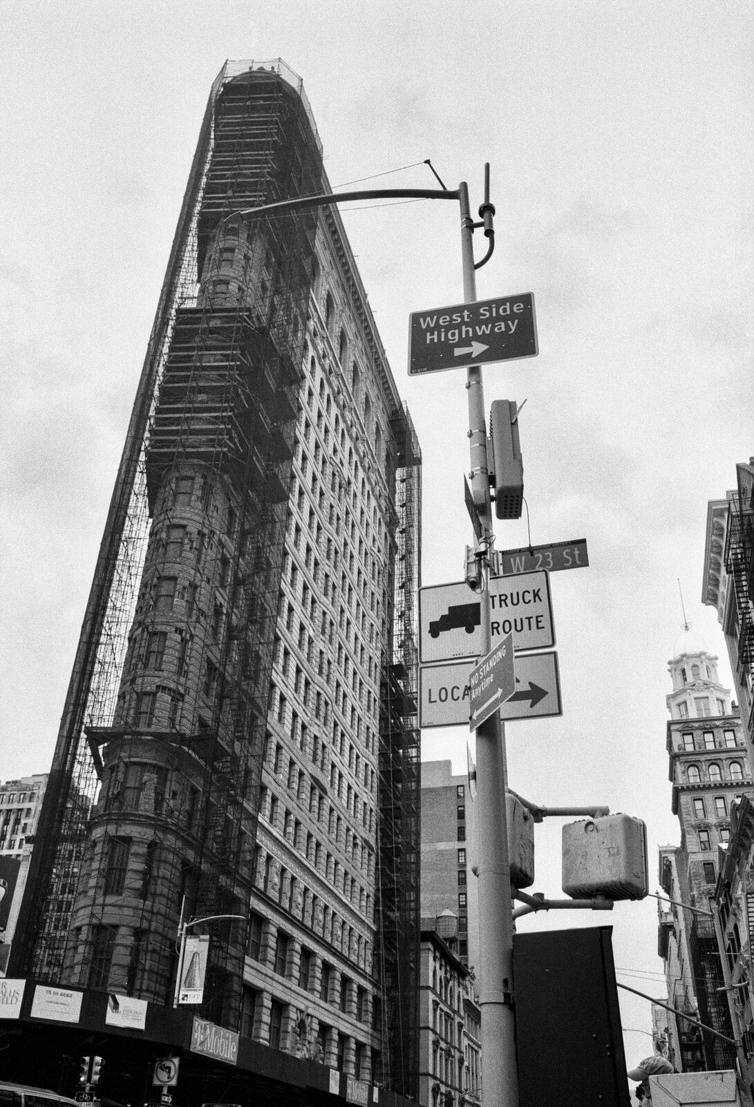Photographie de rue en noir et blanc, New York